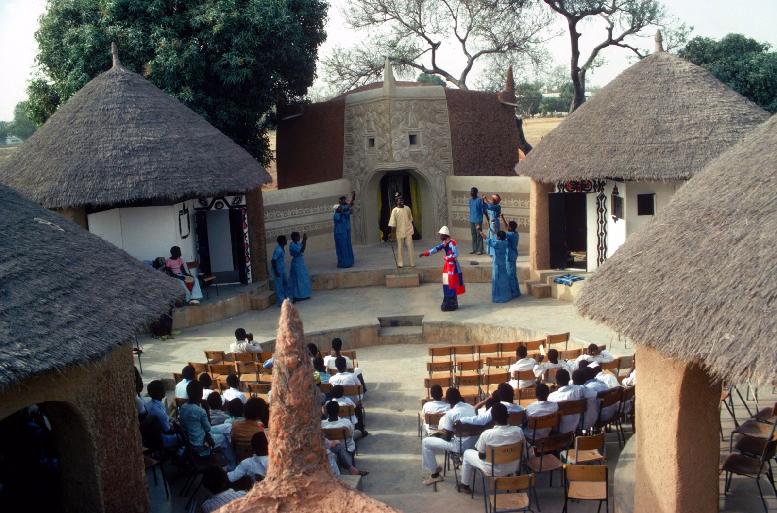 the ABU Drama Village is a well-known and iconic location within Ahmadu Bello University (ABU) in Zaria, Nigeria.