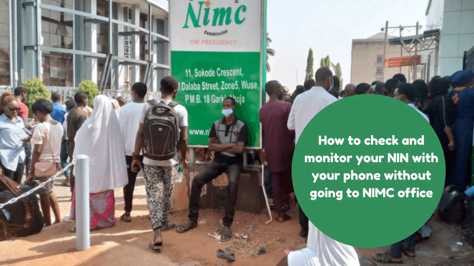 How to check and monitor your NIN with your phone without going to NIMC office