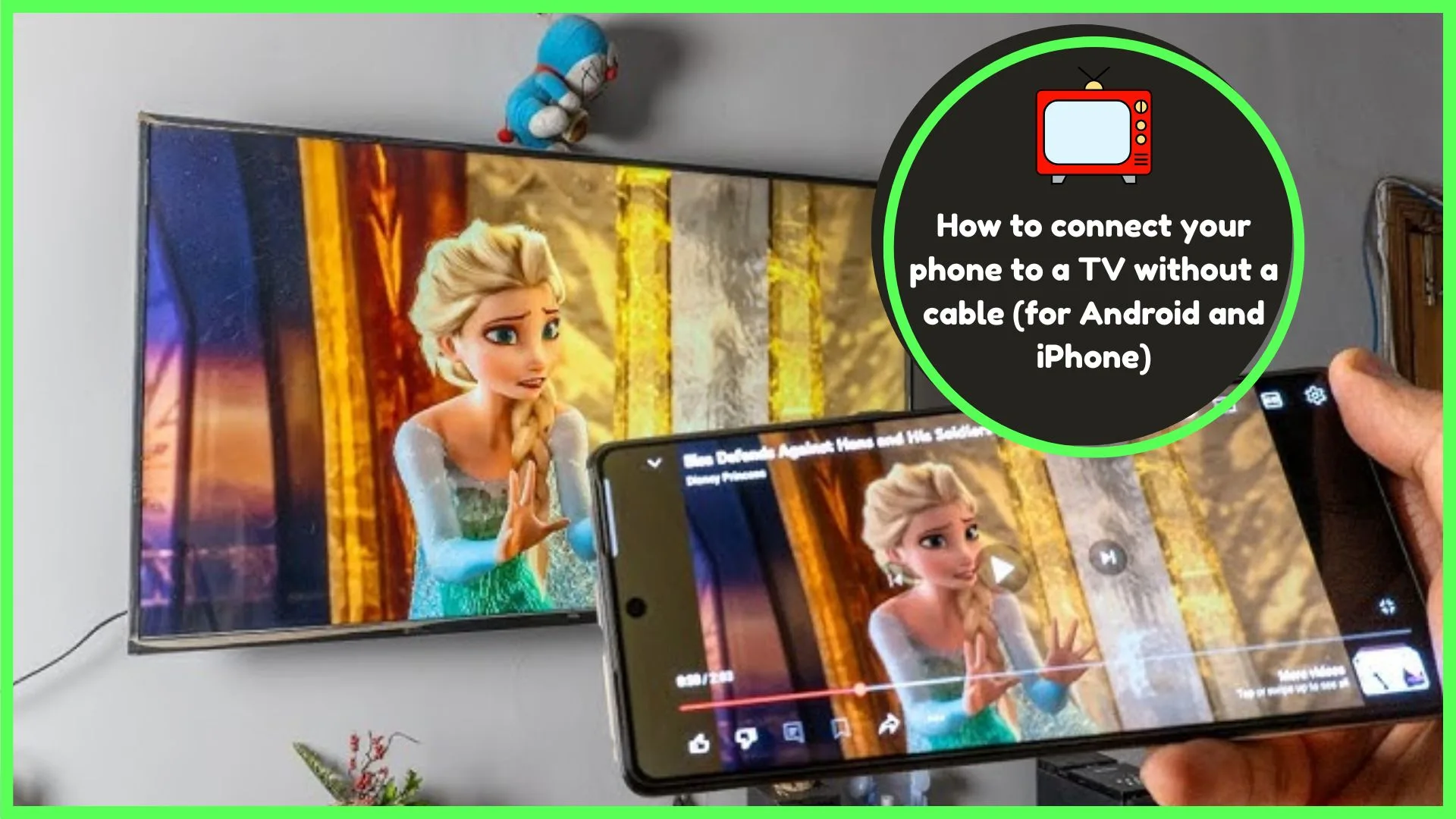 How to connect your phone to a TV without a cable (for Android and iPhone)